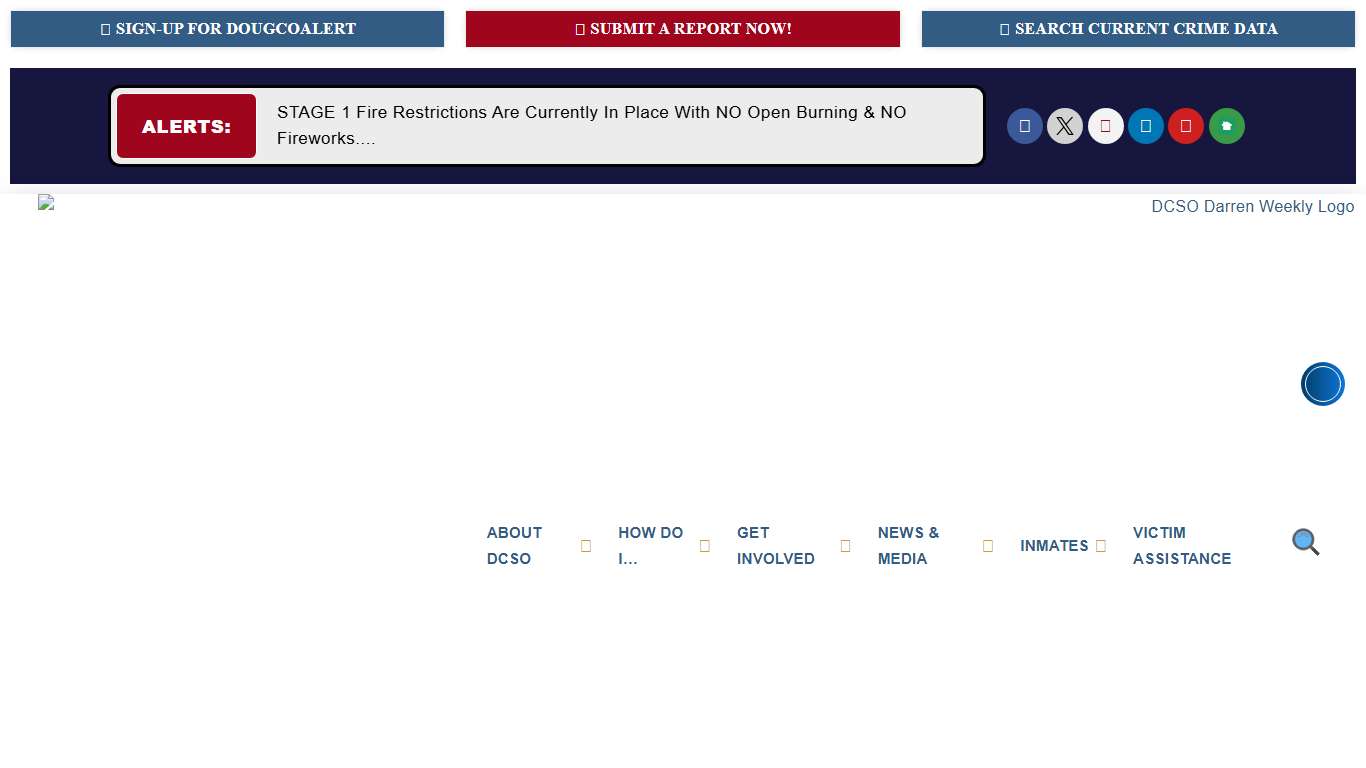 "Warrants" - Douglas County Sheriff's Office