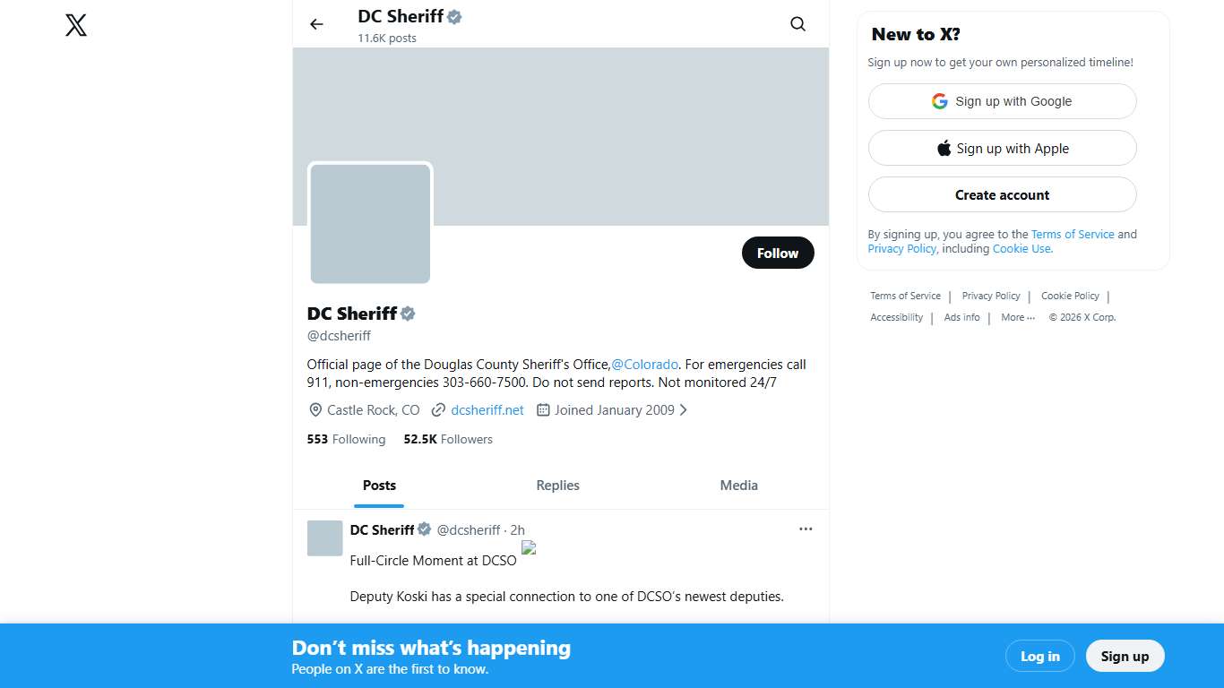 DC Sheriff (@dcsheriff) / X