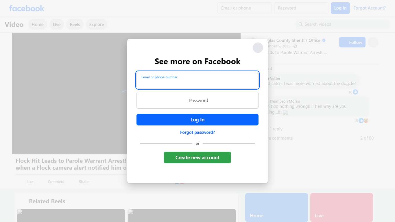 Flock Hit Leads to Parole Warrant Arrest! A DCSO deputy was on patrol when a Flock camera alert notified him of a vehicle linked to a subject with an active felony parole warrant. The deputy quickly located the car parked at an apartment complex and saw the wanted subject standing outside. When the deputy attempted to take him into custody, the subject fled on foot. After a brief pursuit, he surrendered and was taken into custody without further incident. The dog seen in the video belongs to the